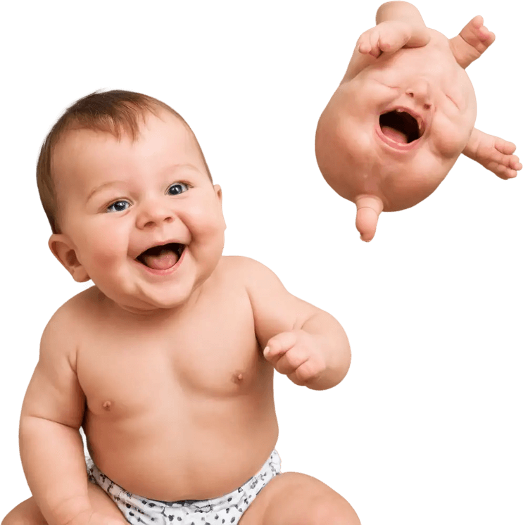 Laughing Baby PNG