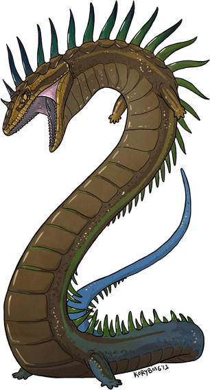 Lindworm Dragon PNG