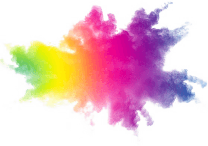 Color Powder Explosion PNG