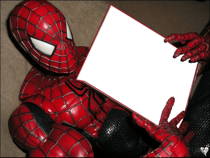 Spider Man Frame PNG