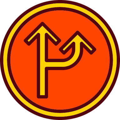 Red Arrow Straight PNG