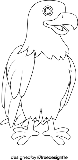 Eagle Black And White PNG