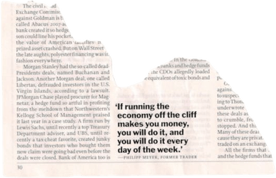 Ripped Newspaper PNG