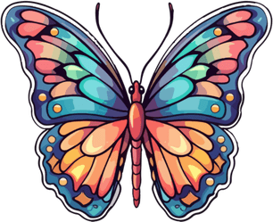 Butterfly Sticker PNG