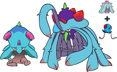 Mareanie Pokemon PNG