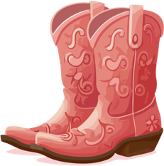 Cowgirl Boot PNG