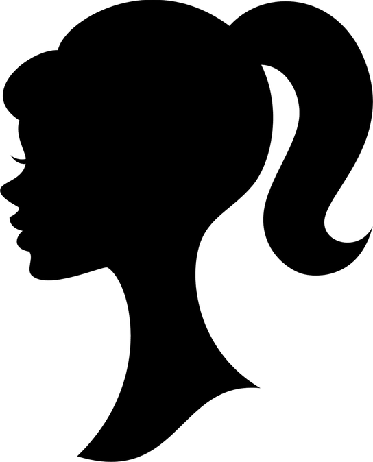 Black Barbie PNG