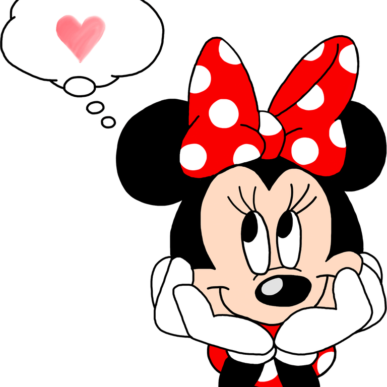 Red Minnie Mouse PNG