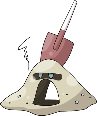 Sandygast Pokemon PNG