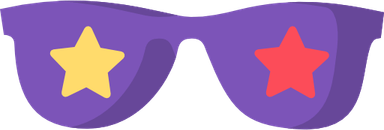 Star Sunglasses PNG