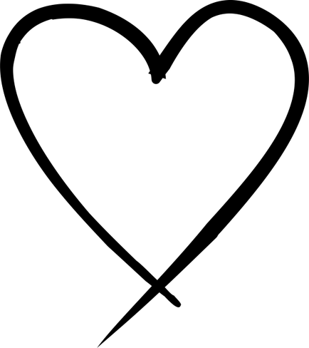 Hand Drawn Heart PNG