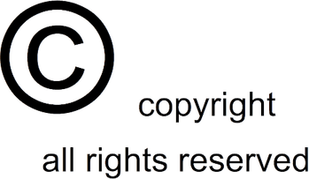 Copyright All Rights Reserved Symbol PNG