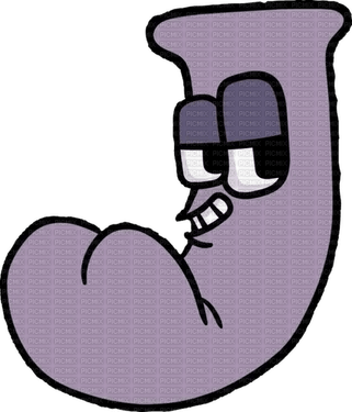 Alphabet Lore Letter J PNG