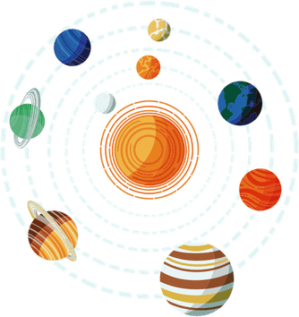 Solar System PNG