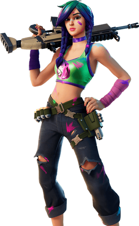 Fortnite Splatterella PNG