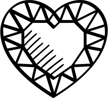 Heart Diamond PNG