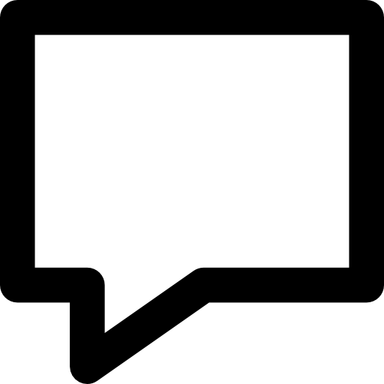 Blank Speech Bubble PNG