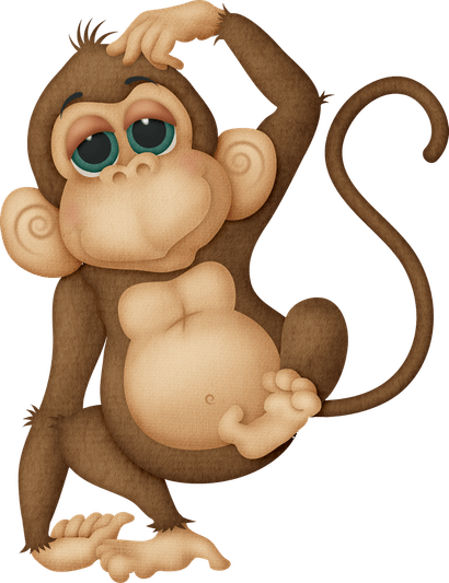 Cartoon Monkey PNG