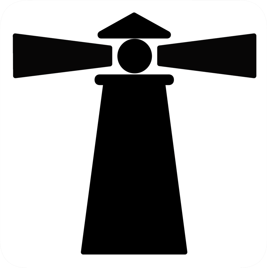 Lighthouse Silhouette PNG