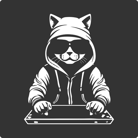 Dj Cat PNG