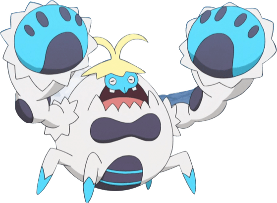 Crabominable Pokemon PNG