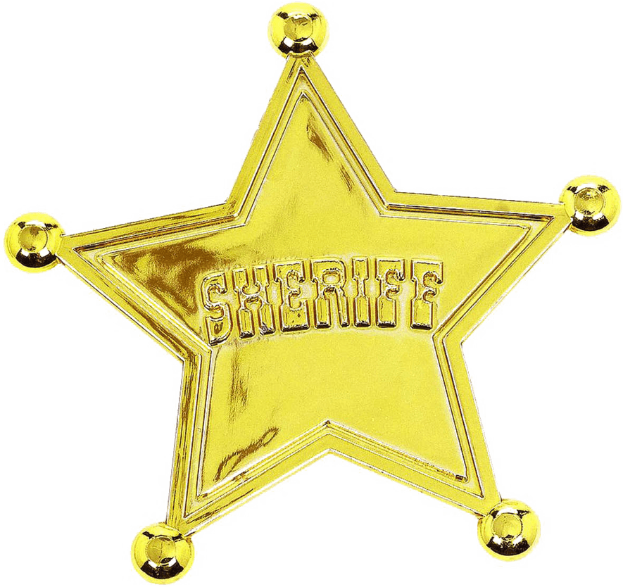 Sheriff Star PNG