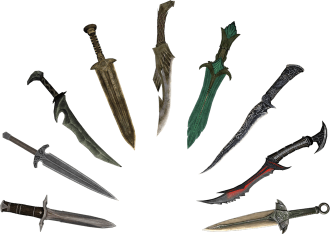 Alessandras Dagger PNG