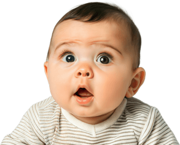 Surprised Baby PNG