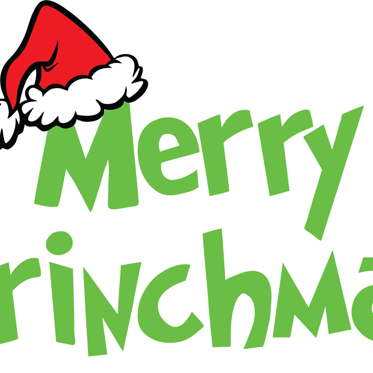 Merry Grinchmas PNG