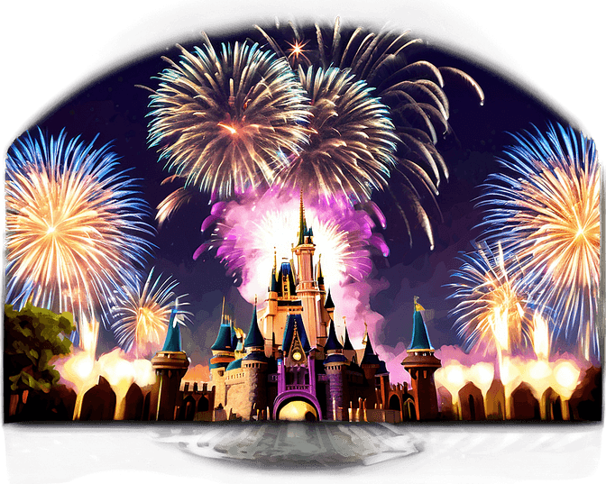 Disney Fireworks PNG