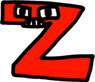 Alphabet Lore Letter Z PNG