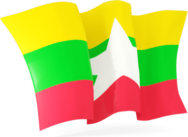 Myanmar Flag PNG