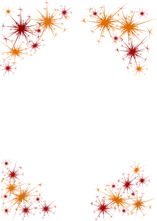 Fireworks Border PNG