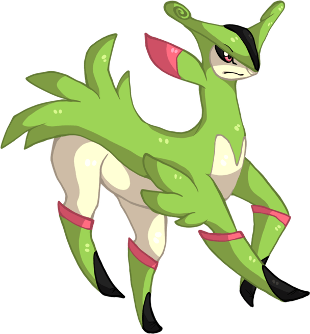 Virizion Pokemon PNG
