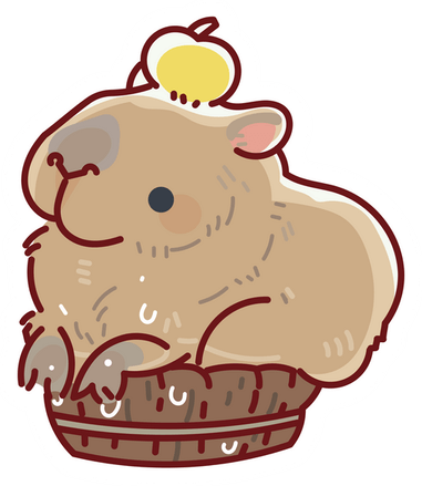 Capybara PNG