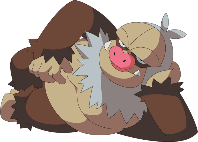 Slakoth Pokemon PNG