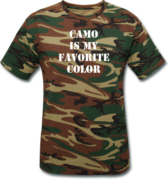 Camouflage T Shirt PNG