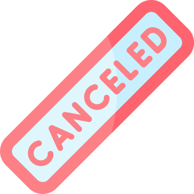 Canceled PNG