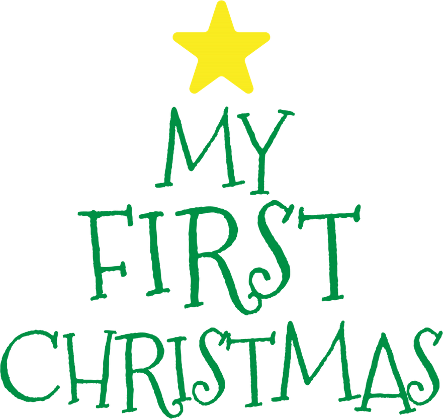 First Christmas PNG