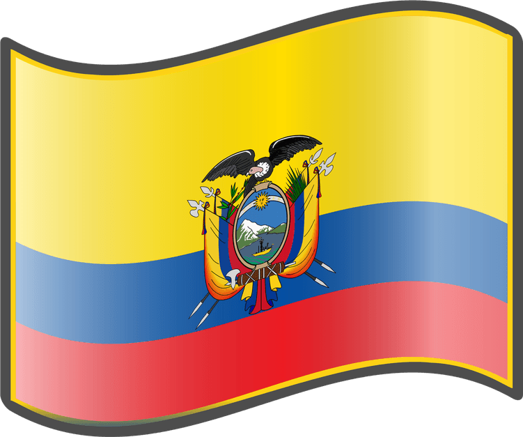Ecuador Flag PNG