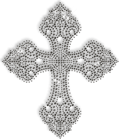Rhinestone Cross PNG