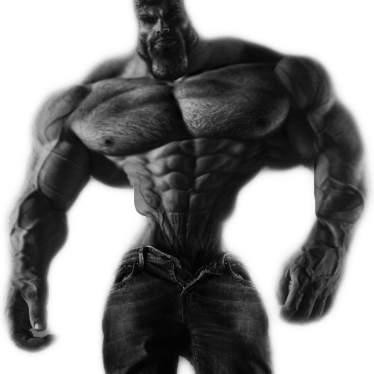 Gigachad PNG
