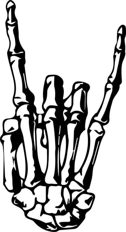 Skeleton Hand PNG