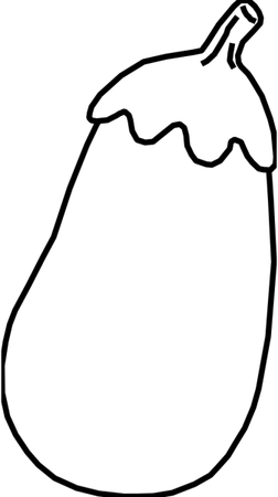 White Eggplant PNG