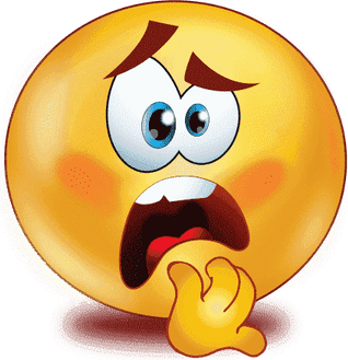 Scared Emoji PNG