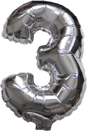 Silver Balloon PNG