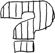 Chalk Question Mark PNG