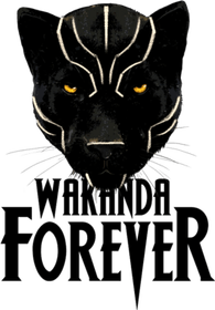 Black Panther Wakanda Forever PNG