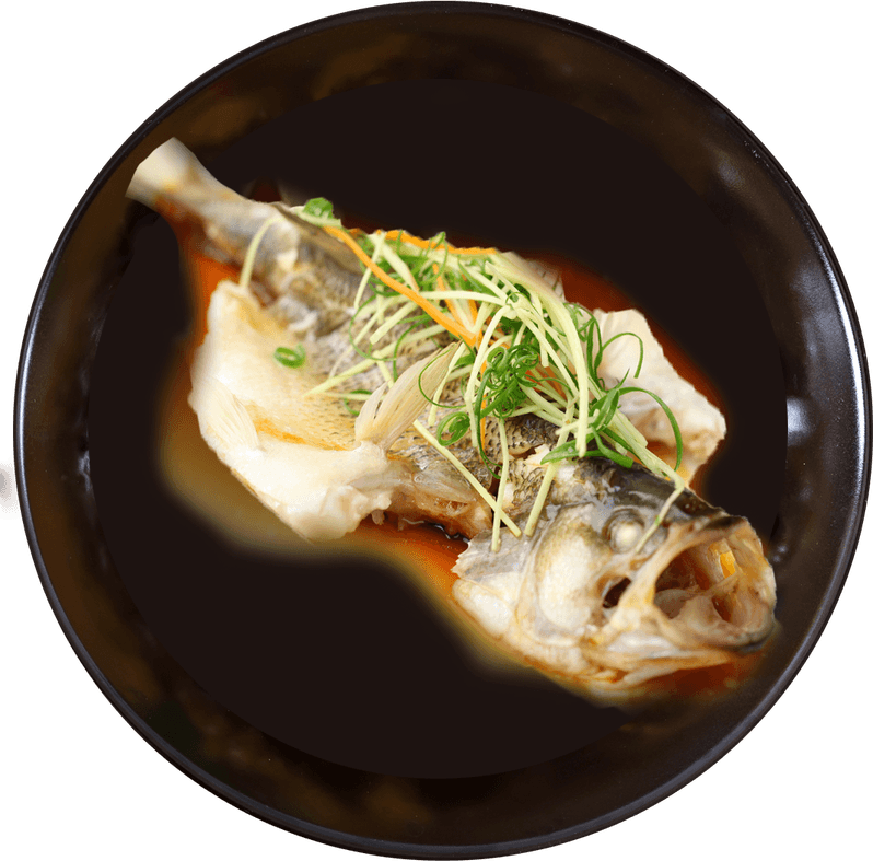 Steamed Fish PNG