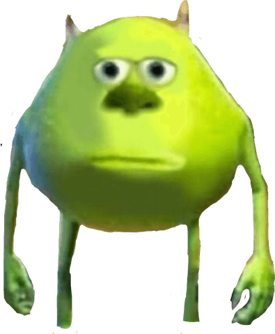 Mike Wazowski Meme PNG